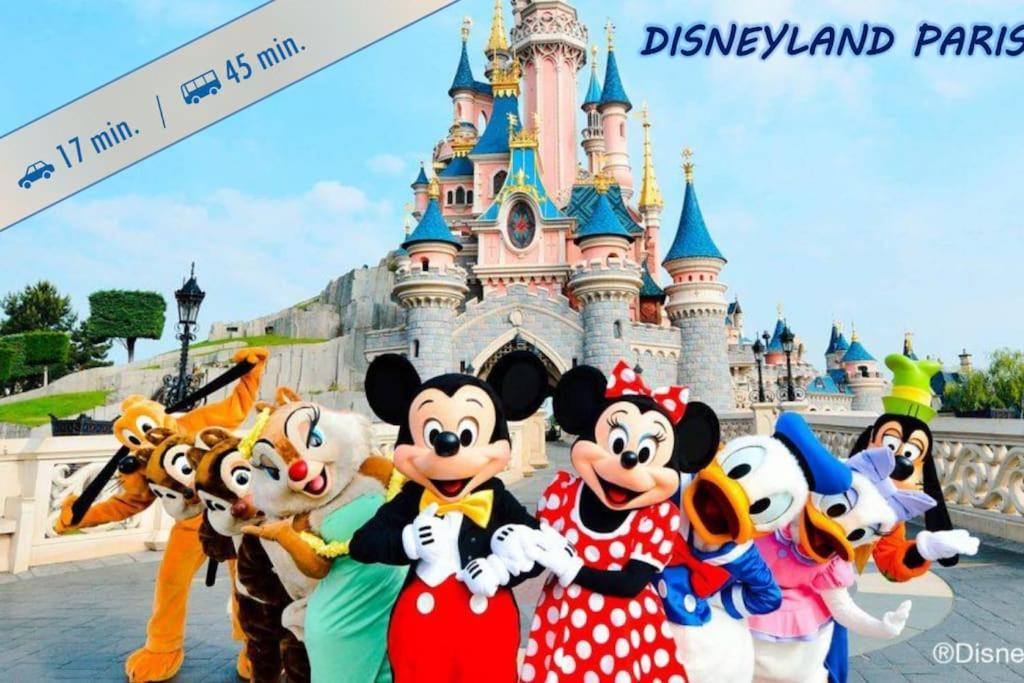 Pause Entre Deux Meaux ► Proche Disneyland Paris ► Wifi ► Netflix ► 24/24H Penchard Exterior foto